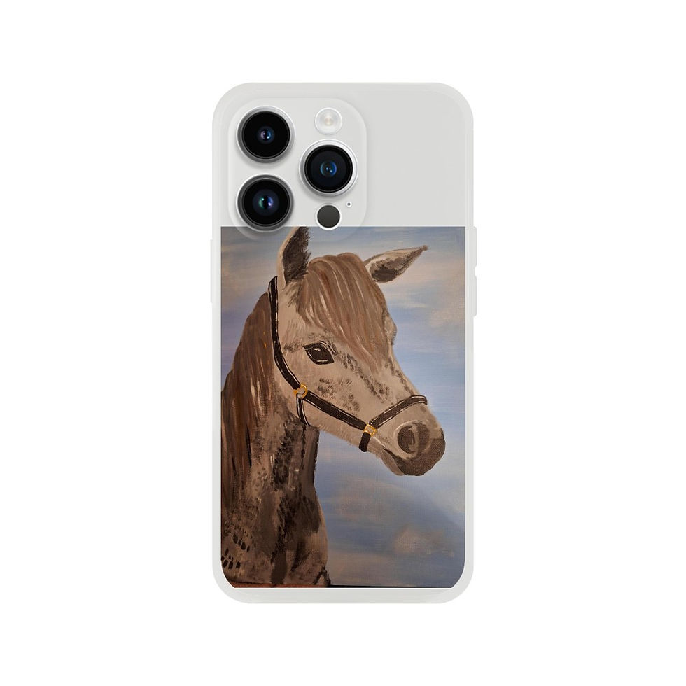 Thumbnail: Evan the Horse - iPhone Flexi case