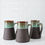 Thumbnail: Chocolate Brown Stoneware and Turquoise Mug