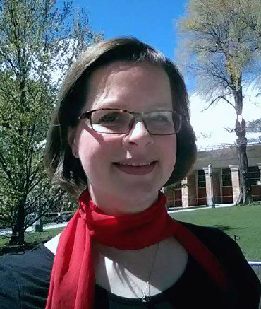 On Temple Square in Salt Lake City