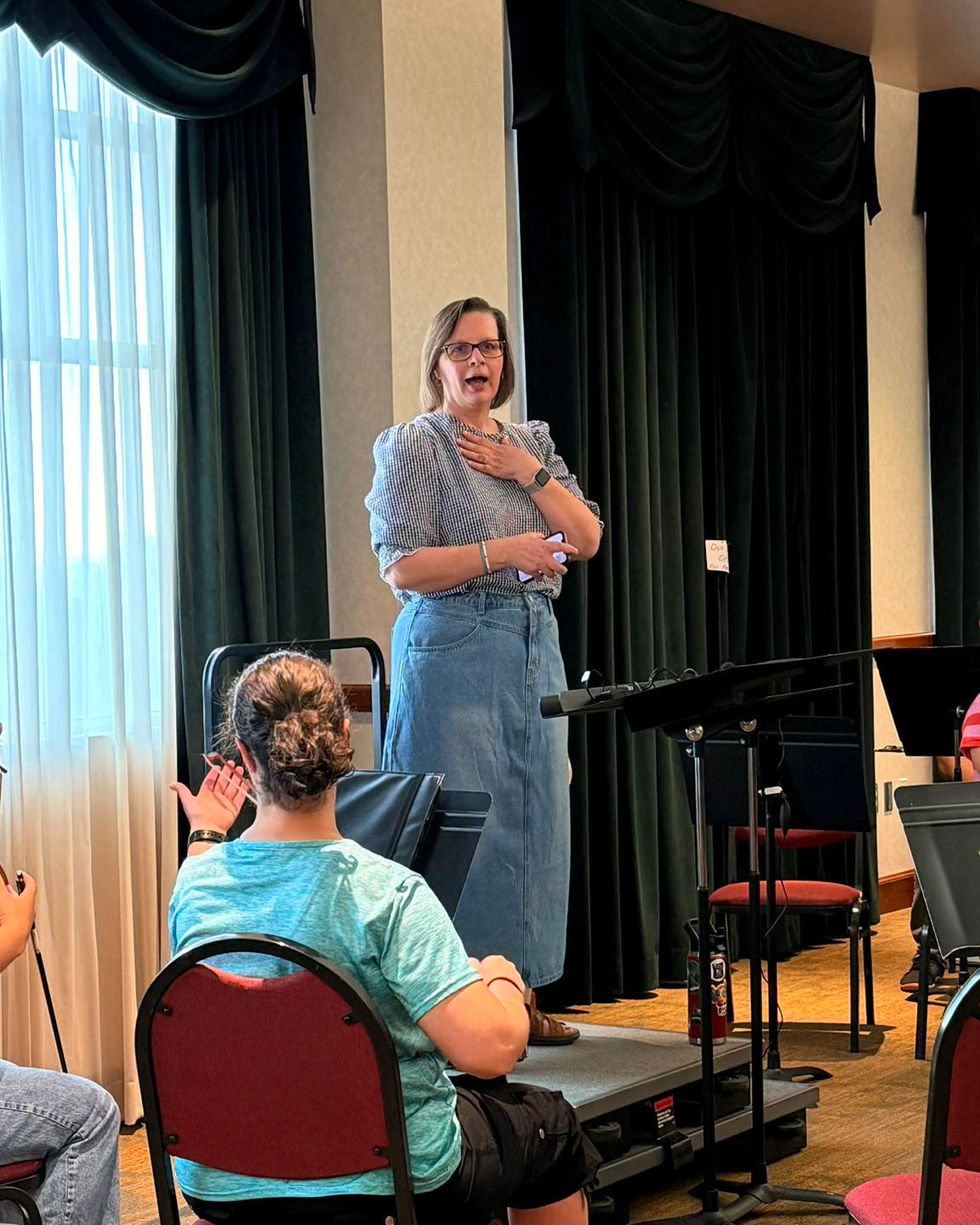 Announcements, first rehearsal 2025
