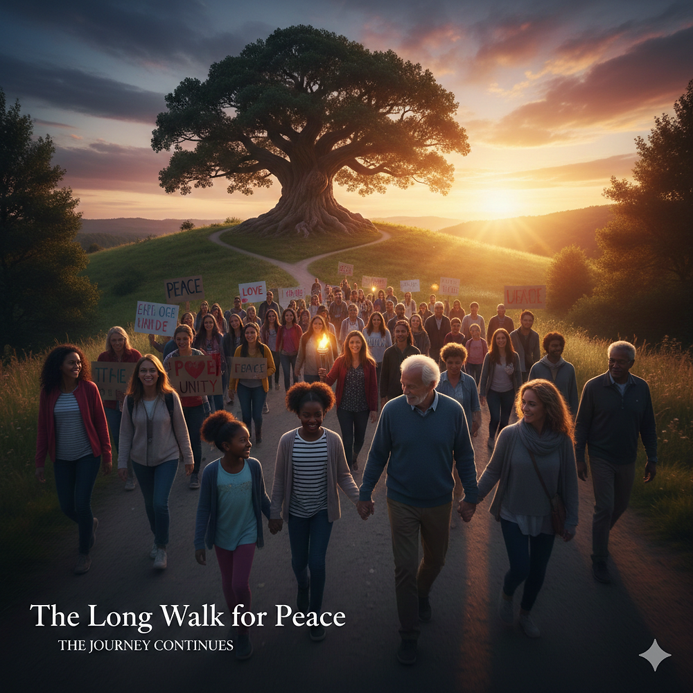 Trailing Peace The Walk Ends, but the Journey for Peace Continues
