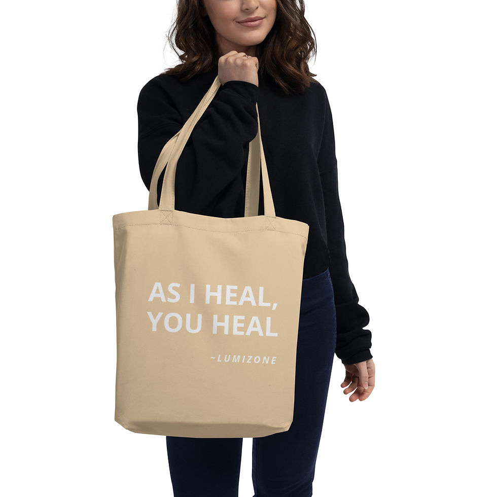 Thumbnail: LUMIZONE Eco Tote Bag | As I Heal, You Heal