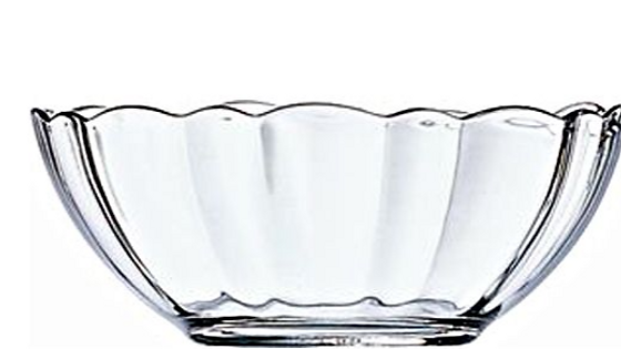 Bowl, Fruit Glass