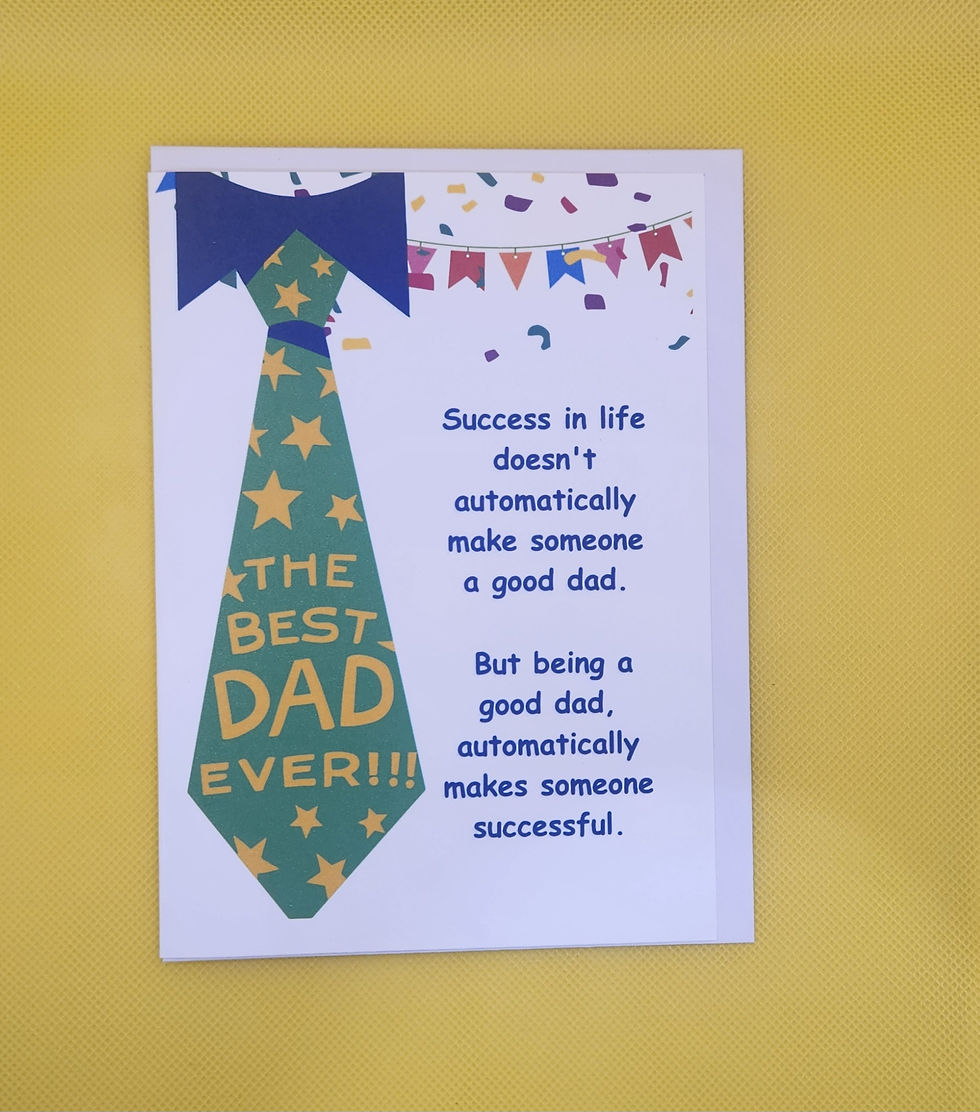 Thumbnail: Mr. Successful - Father’s Day Card