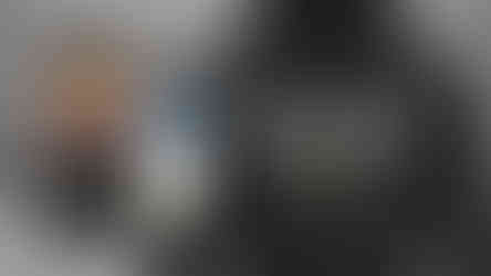 Smartphone mockup showing digital newsletter and social media designs, alongside a branded hoodie mockup for GerrAudio