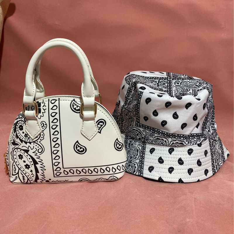 Thumbnail: Bandana Fashion Purse Bags for Girls Women Single Shoulder Ladies Hand Bags