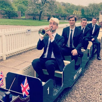 Jazz and swing wedding band for hire
