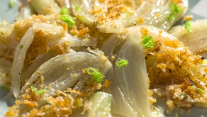 Finocchi cotti al forno gratinati.