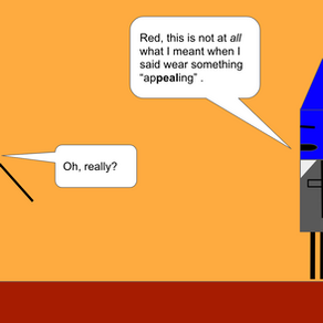 Red & Blue #7 by Calvin C.