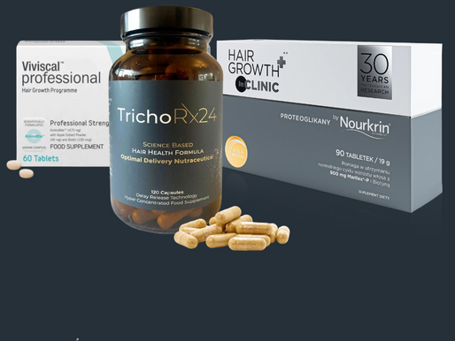 A Comparative Analysis of AminoMar Câ„¢, Proteoglycans, and TrichoRx24: Effective Supplements for Hair Health