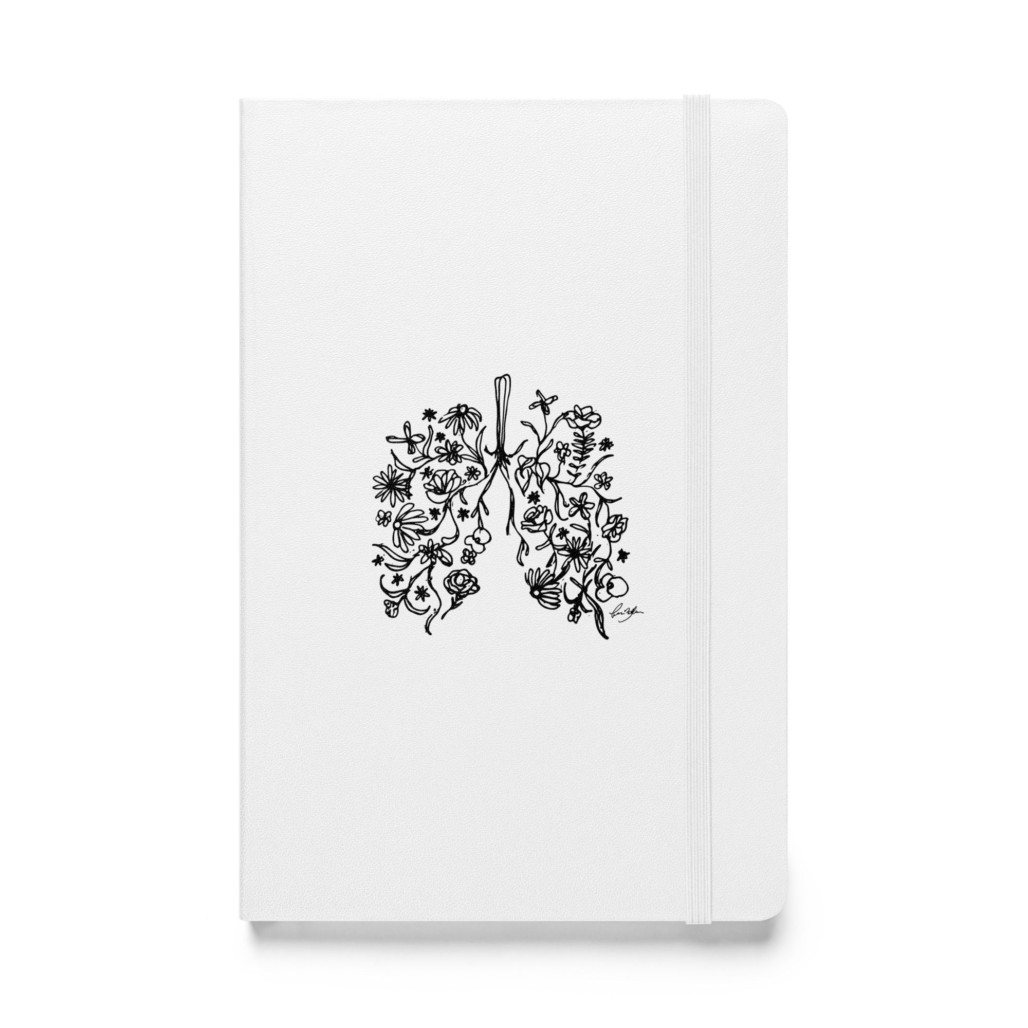"Lungs Bursting With Weeds" Notebook