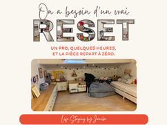 RESET pour ranger sa maison et retrouver un espace organisé