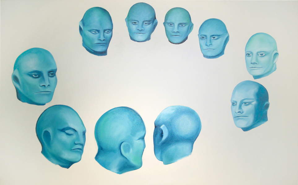 "Blue cercle"