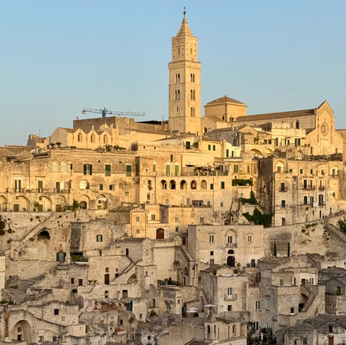 Matera during golden hour photo spots