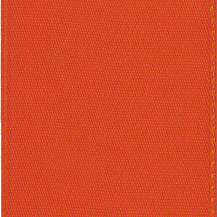 RIBBON 7/8" X 100YARDS SINGLE FACE SATIN OFFRAY AUTUMN ORANGE