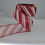 Miniatura: RIBBON CANDY CANE 2.5X10YDS RED AND WHITE