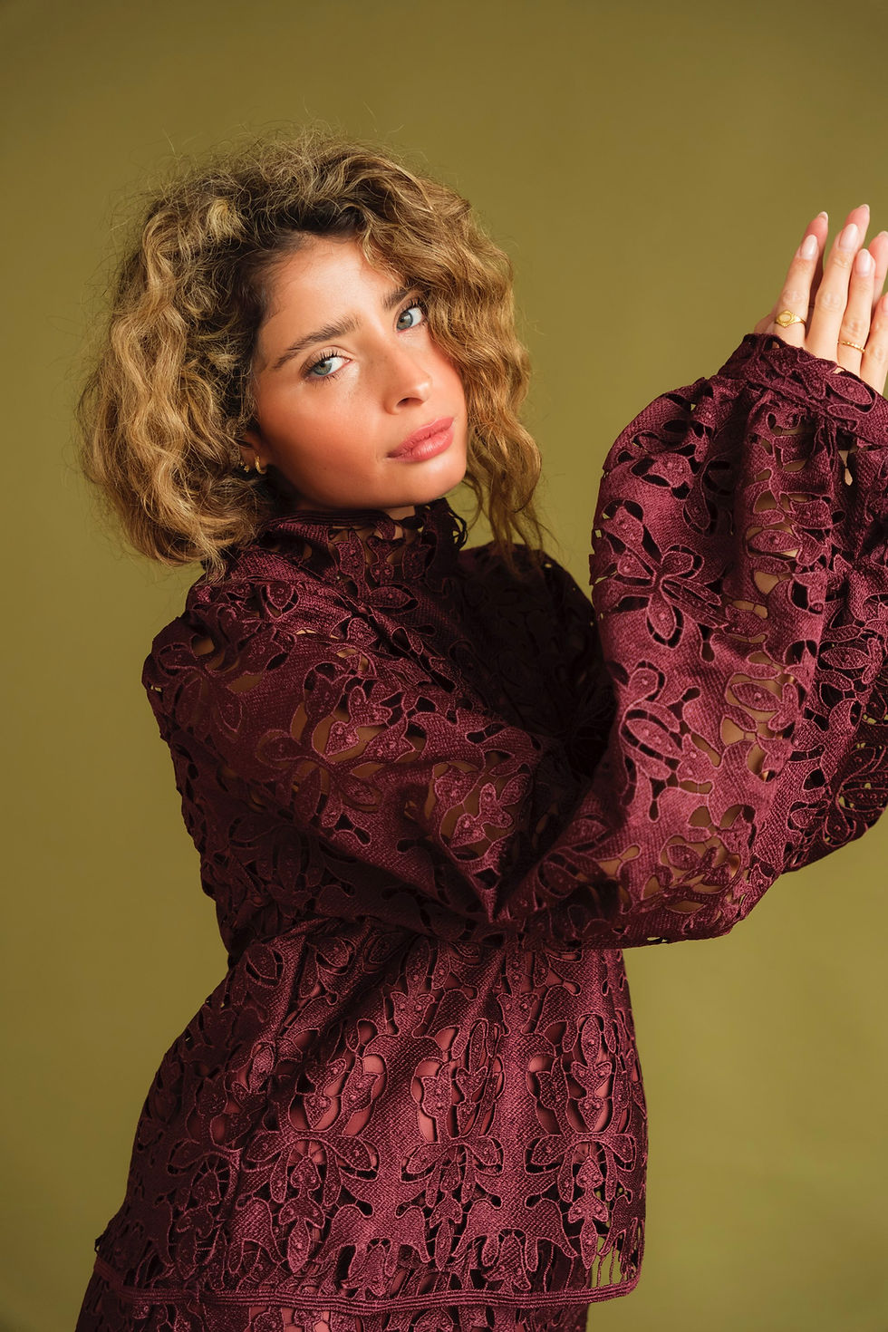 Thumbnail: BORN CLAIRE BURGUNDY SET 