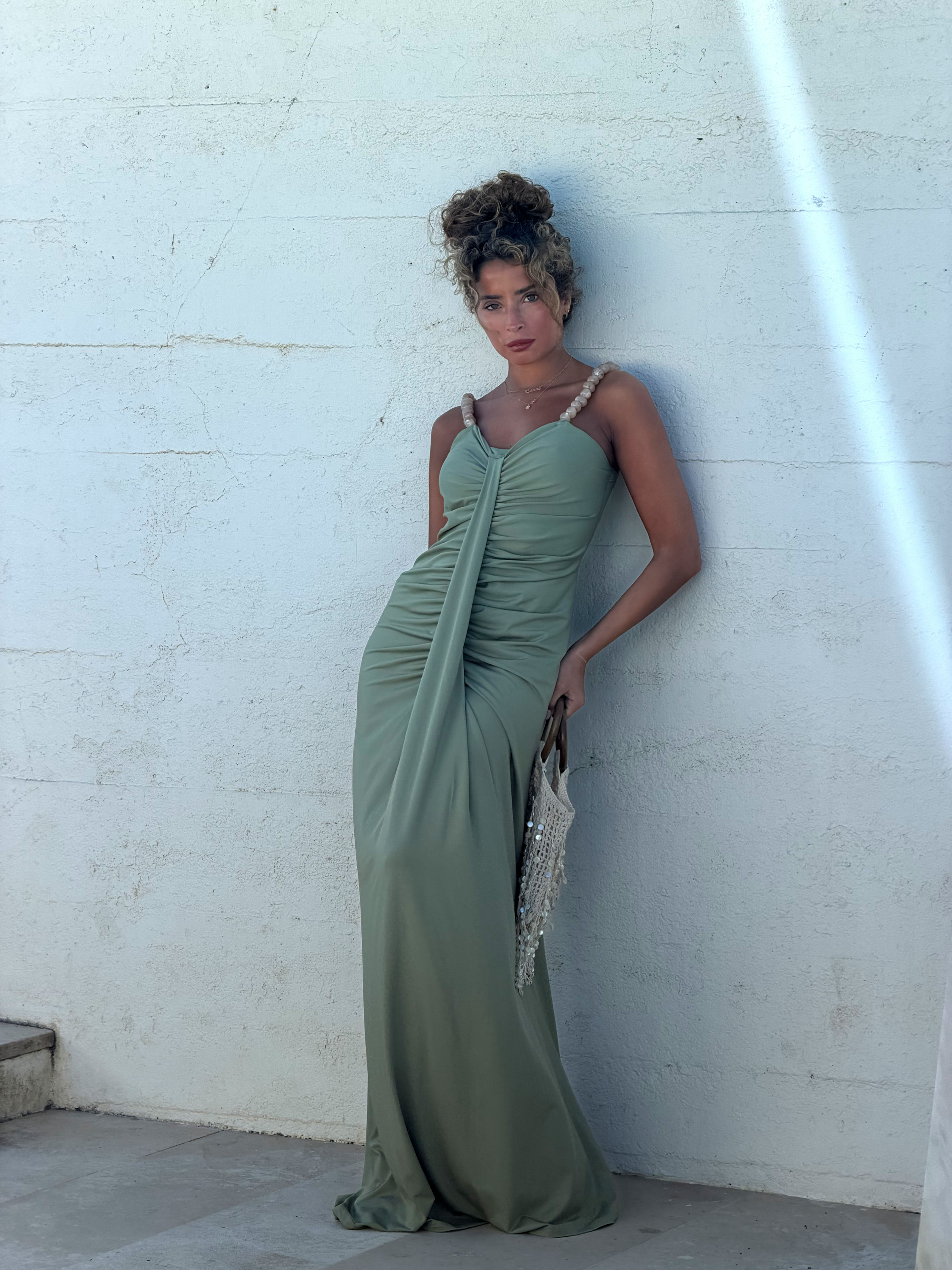 Olive Portofino Dress