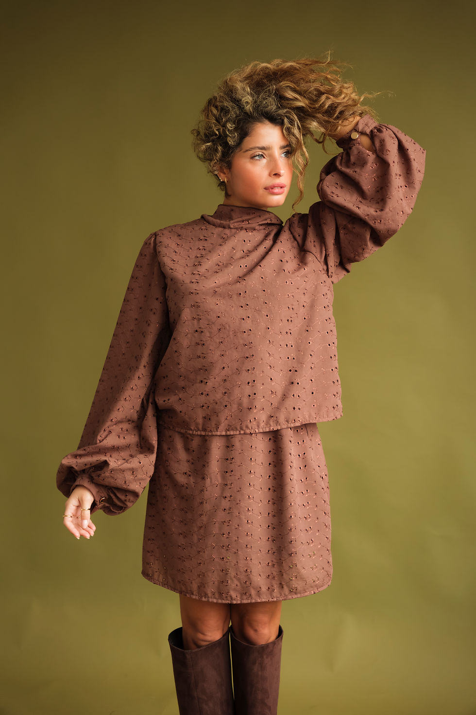 Thumbnail: BROWN BORN CLAIRE SET