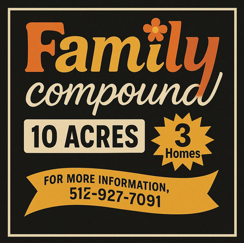 family compound, for sale, home for sale, real estate, texas, move to texas, real estate, families, costco, heb, georgetown, homeschool, nature, simple life, country life, dogs, private living