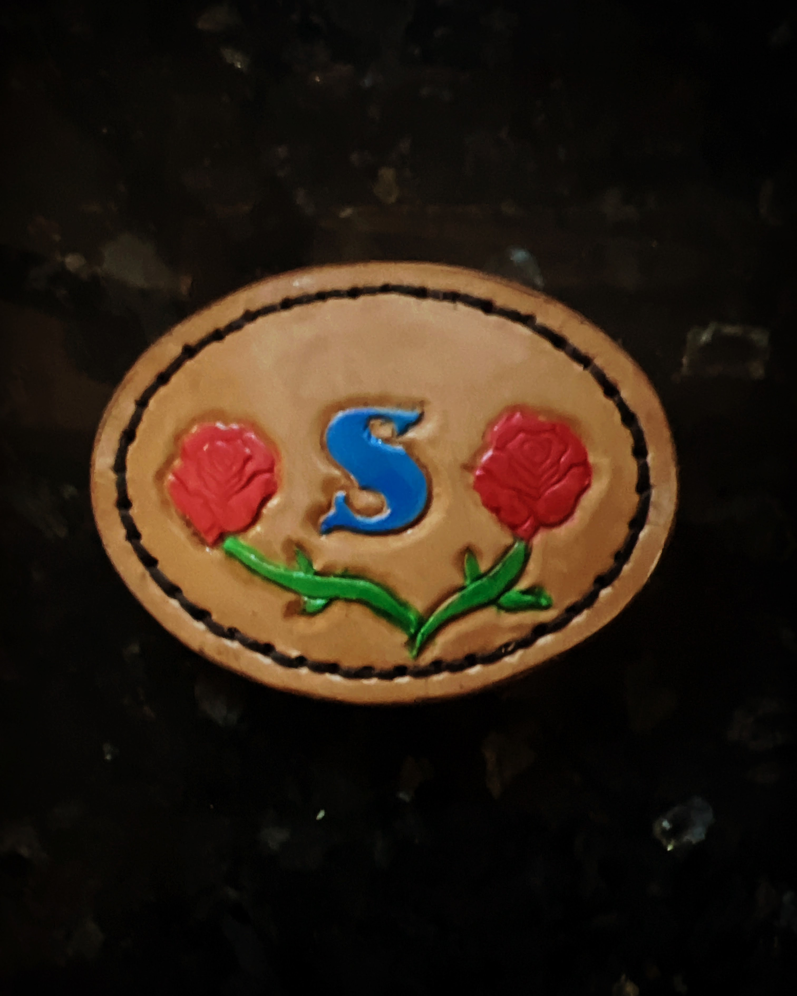 Small Personalized Belt Buckle
