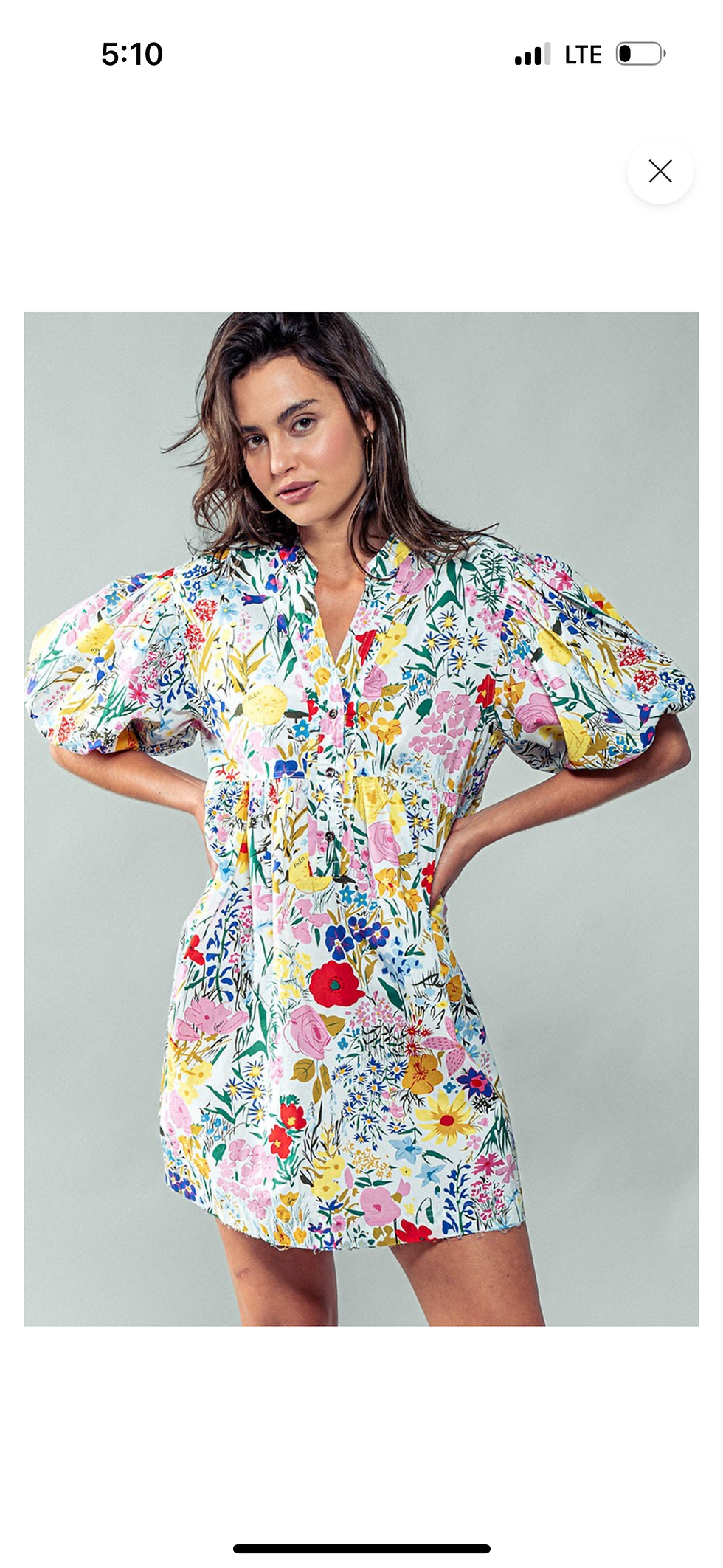 Thumbnail: Sofia's garden mini dress