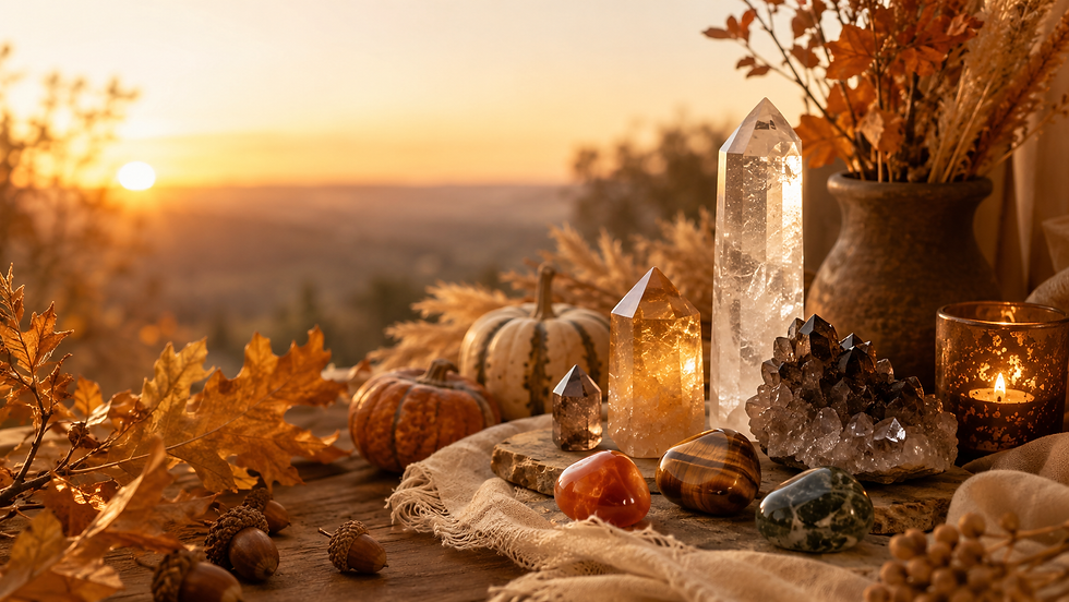Autumn Equinox Crystals