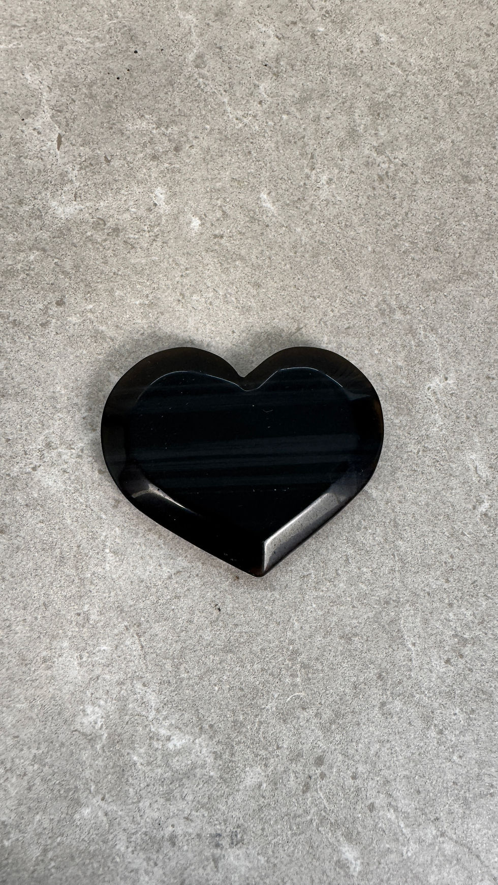 Thumbnail: Lace Obsidian Heart Crystal