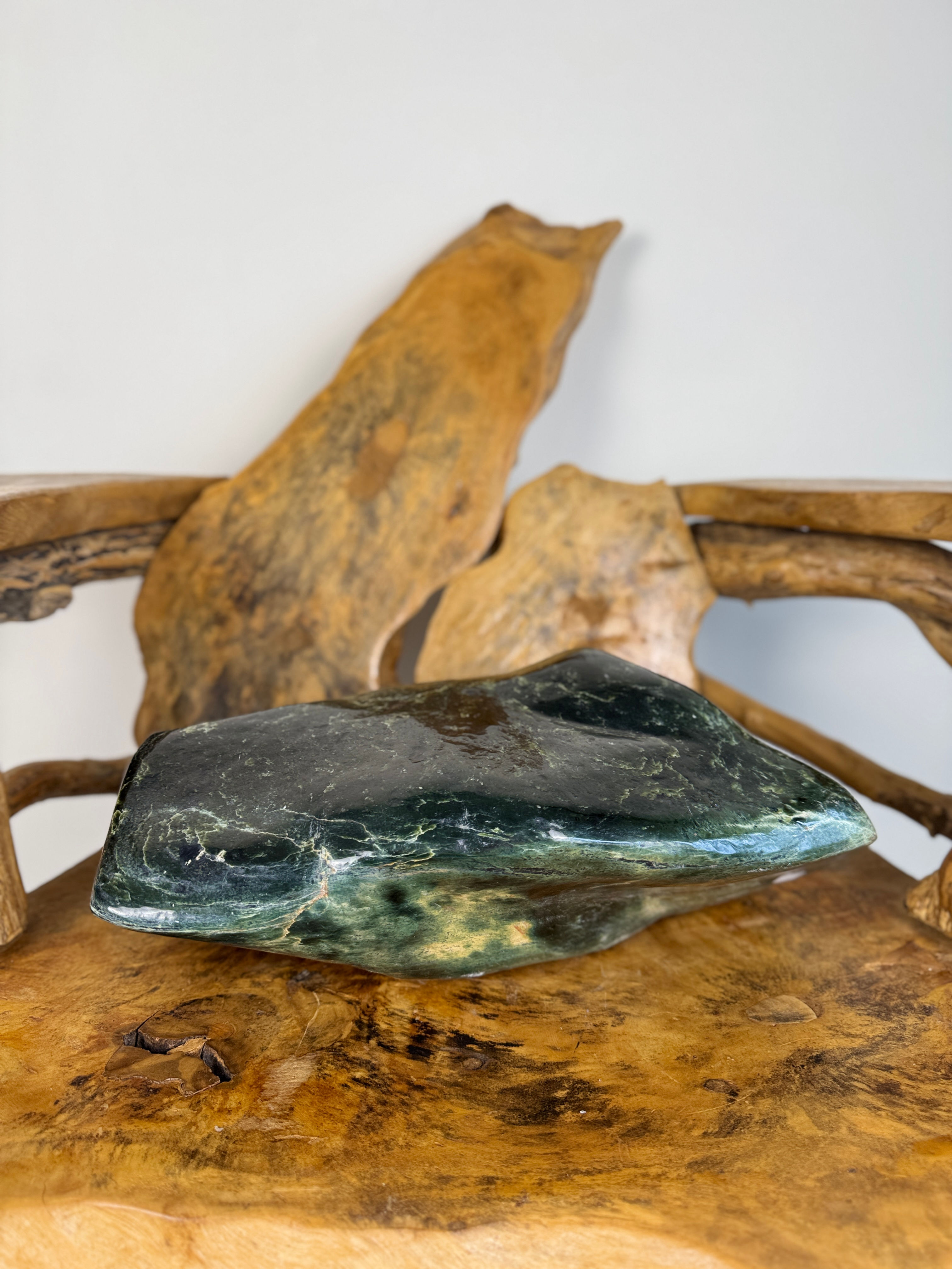 Large Jade Supersized Crystal