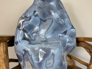 Blue Lace Agate - Penny King Crystals