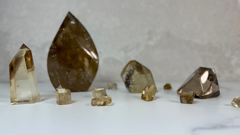 Citrine Crystals