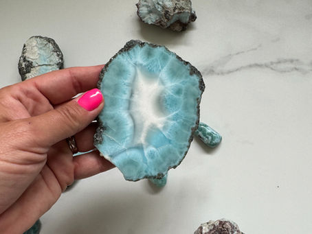Larimar Crystal