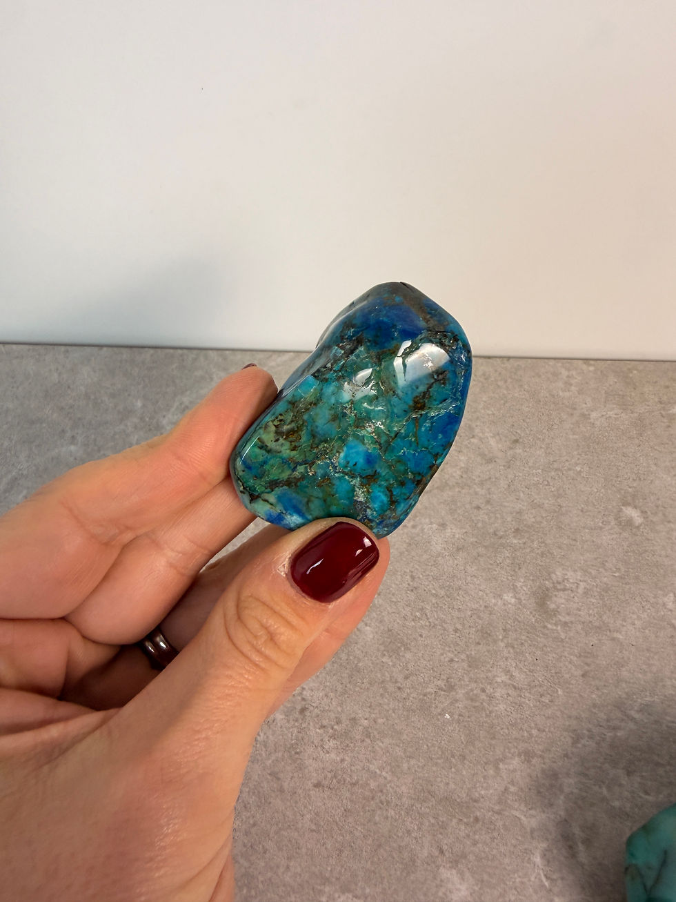 Thumbnail: Shattuckite (Palm Sized Pieces)