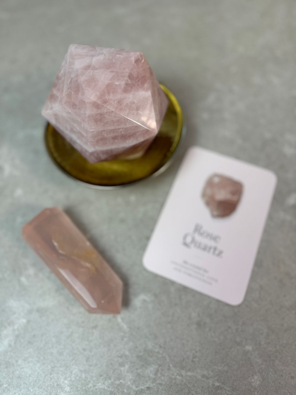 Thumbnail: Rose Quartz Multi Sided Shape