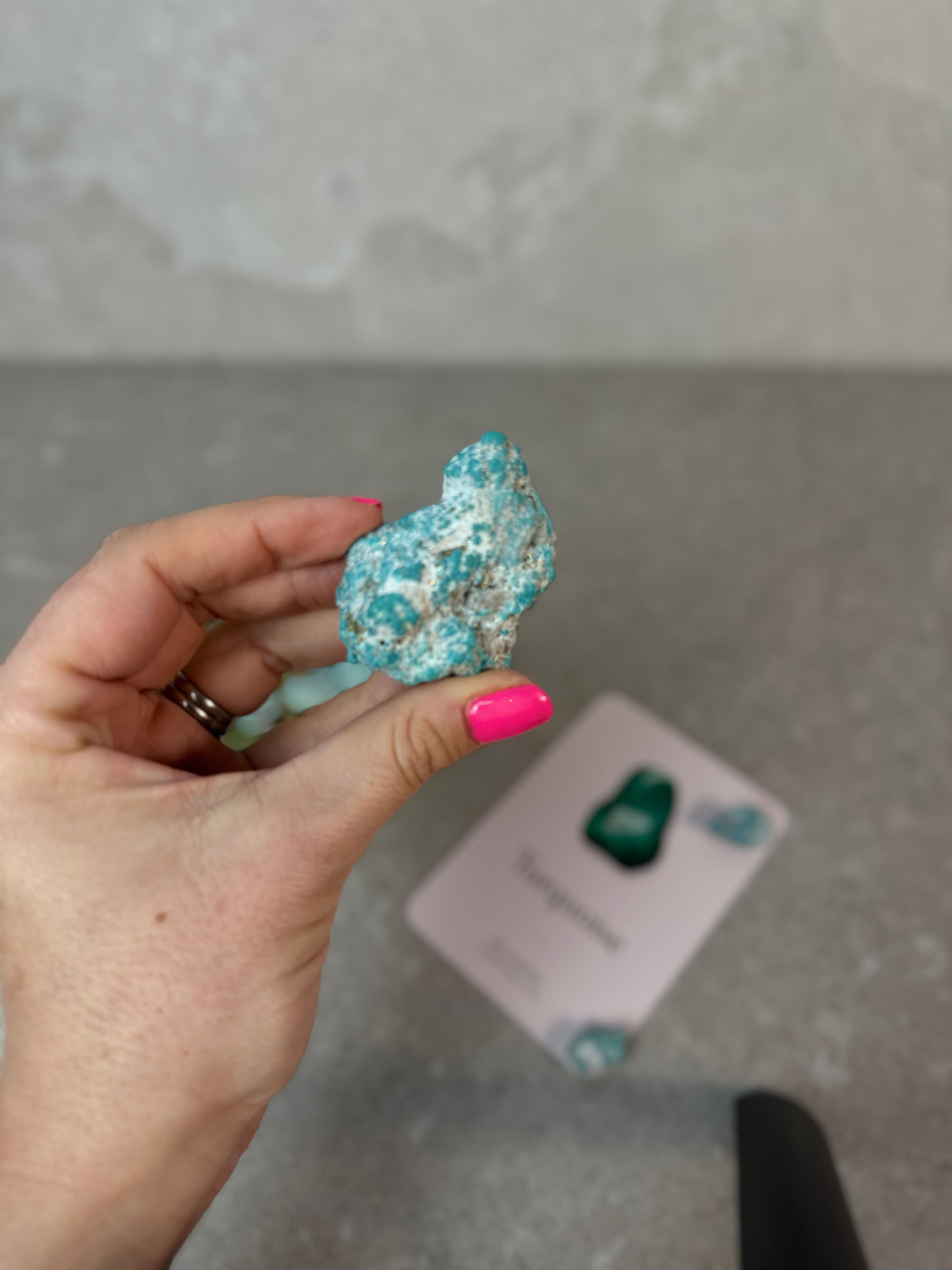 White Water Turquoise Stone