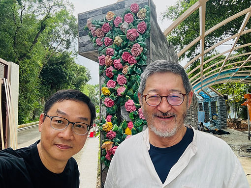左:梁國全傳道、右:張國定博士