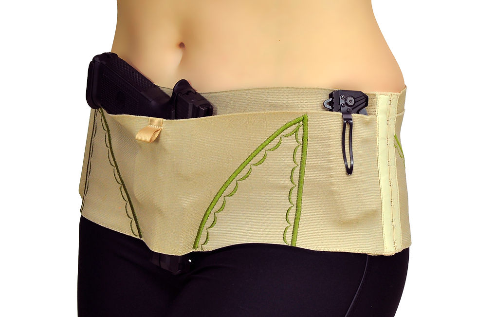 Thumbnail: Kiwi on Tan Big SheBang! Hip Hugger