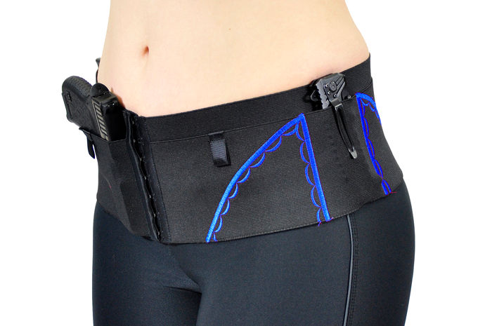 Thumbnail: Royal Blue on Black Hip Hugger