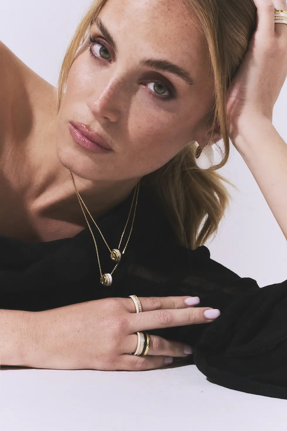 Labrioro Jewelry Circle Collection Ring  Nero Schwarz by BLAHASCHMUCK Vienna