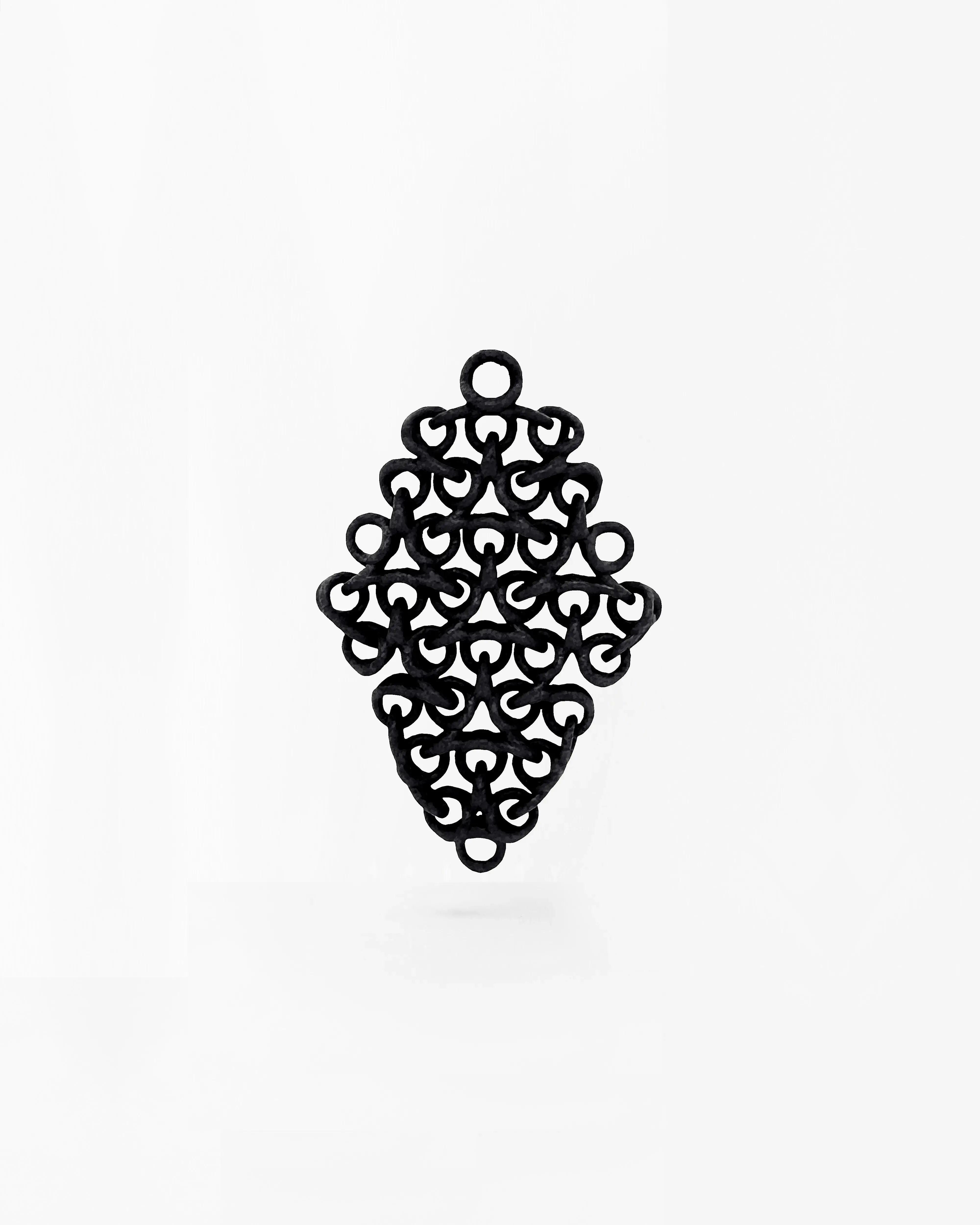 Boltenstern Fabnora Rondo Onyx Black by BLAHASCHMUCK WIEN