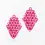 Miniaturbild: Boltenstern Fabnora Rondo Ohrringe Hot Pink by BLAHASCHMUCK WIEN