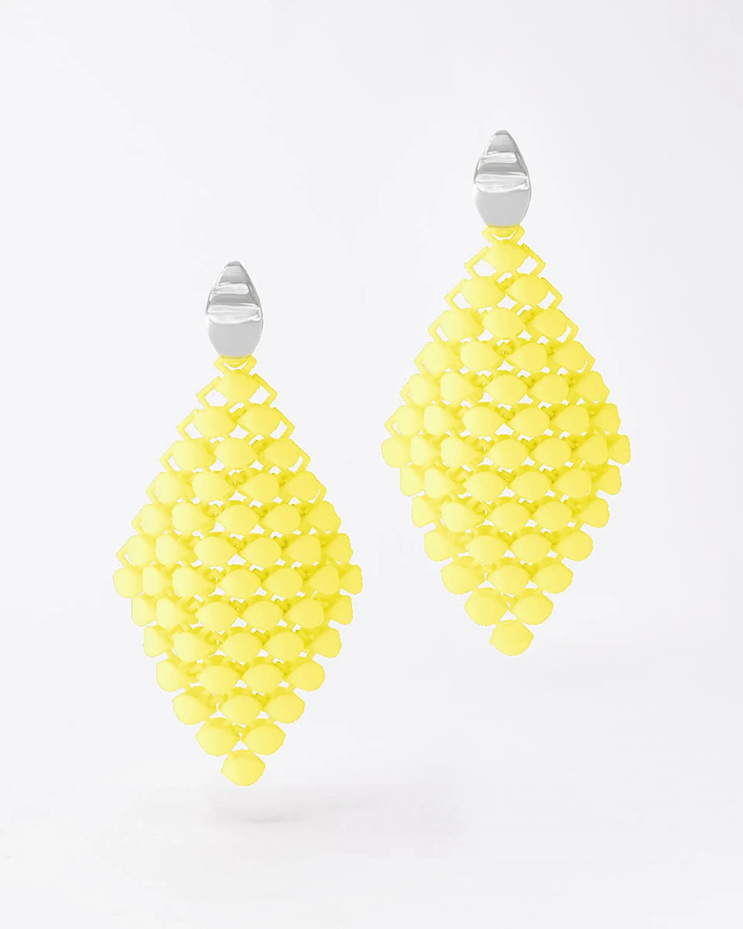 Boltenstern Fabnora Ohrringe Essence Small Bright Yellow by BLAHASCHMUCK WIEN 1010