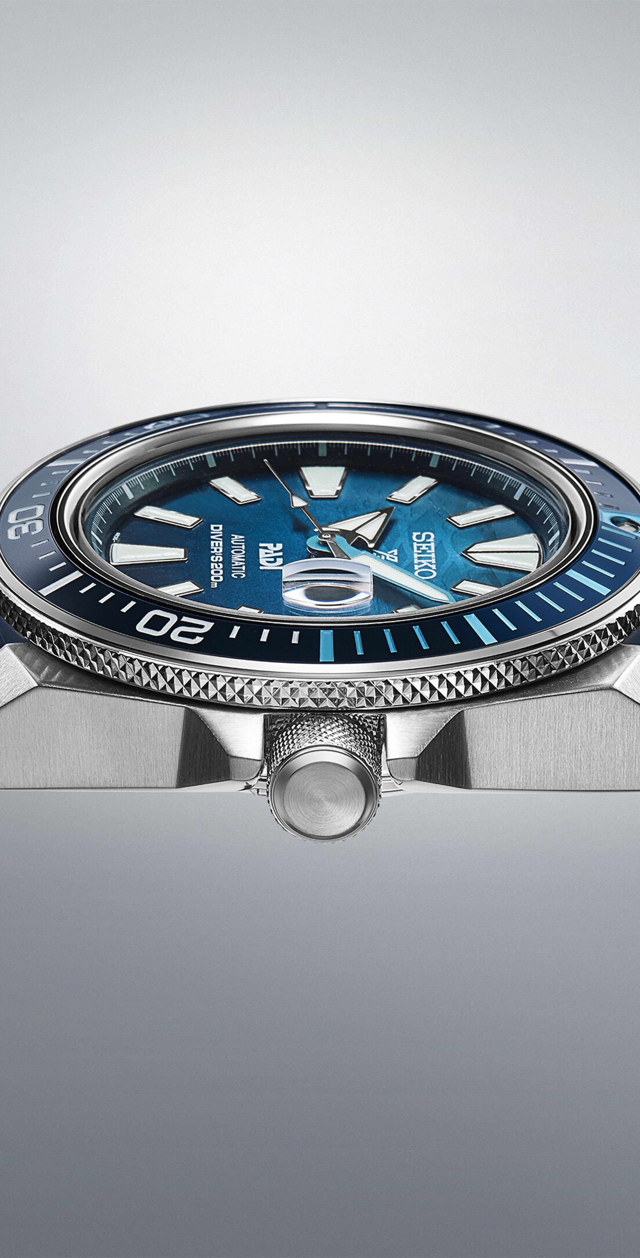 SRPJ93K1 | Sea Automatic Diver's Ø 43,8 mm Auto Blau Scuba