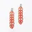 Miniaturbild: Boltenstern Fabnora Ohrringe Bond Small Papaya Orange by BLAHASCHMUCK WIEN