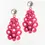 Miniaturbild: Boltenstern Fabnora Ohrringe Coral  Raspberry Pink by BLAHASCHMUCK WIEN