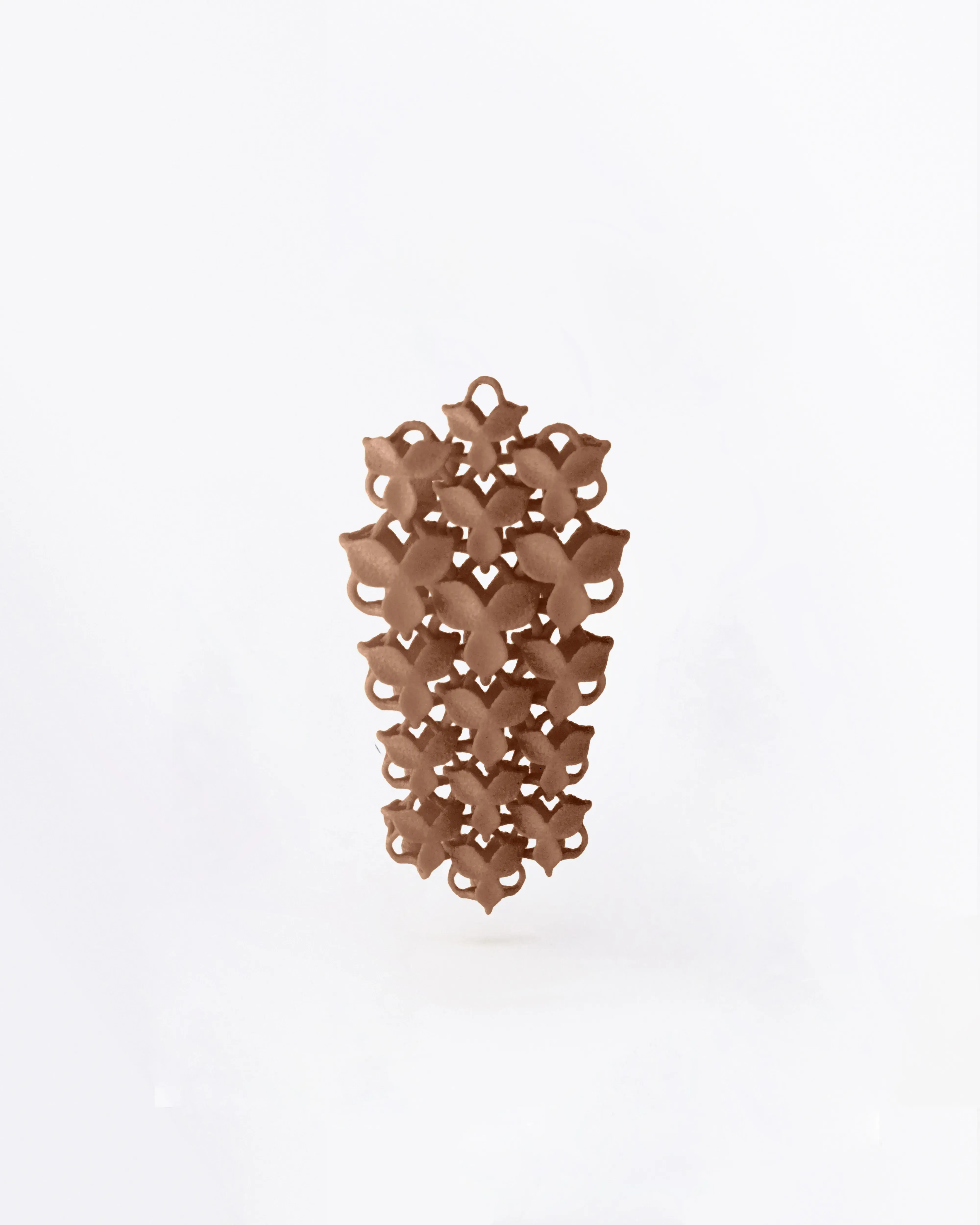 Boltenstern Fabnora Ohrringe Blossom Small Mocha Mousse by BLAHASCHMUCK WIEN