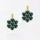 Miniaturbild: Boltenstern Fabnora Ohrringe Blossom Mini Pine Green by BLAHASCHMUCK WIEN 1010