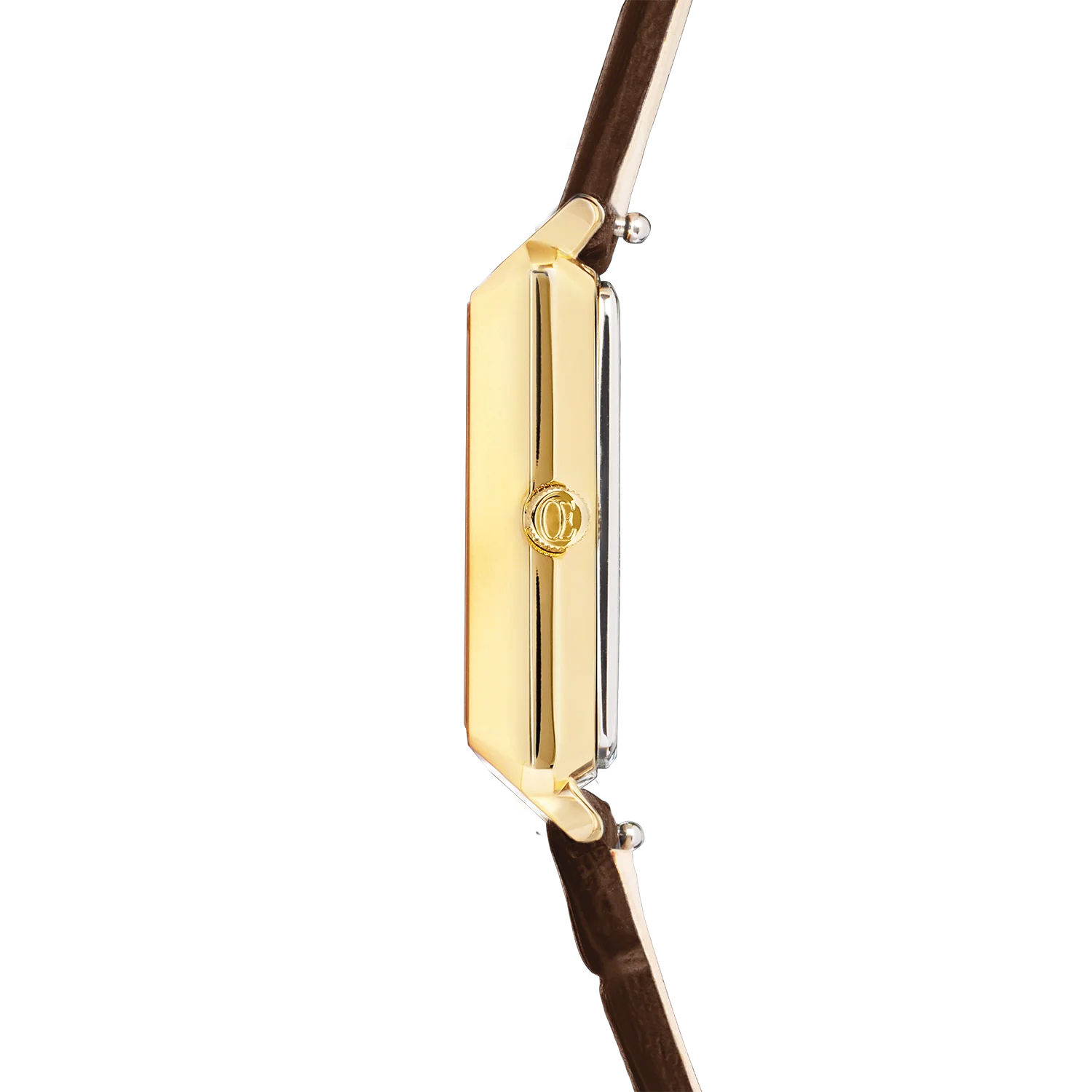 Coeur de Lion Uhr Iconic Spikes Armband Leder Mocha Mousse Gold by BLAHASCHMUCK VIENNA