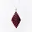 Miniaturbild: Boltenstern Fabnora Halskette Essence Bordeaux Red Red by BLAHASCHMUCK WIEN 1010
