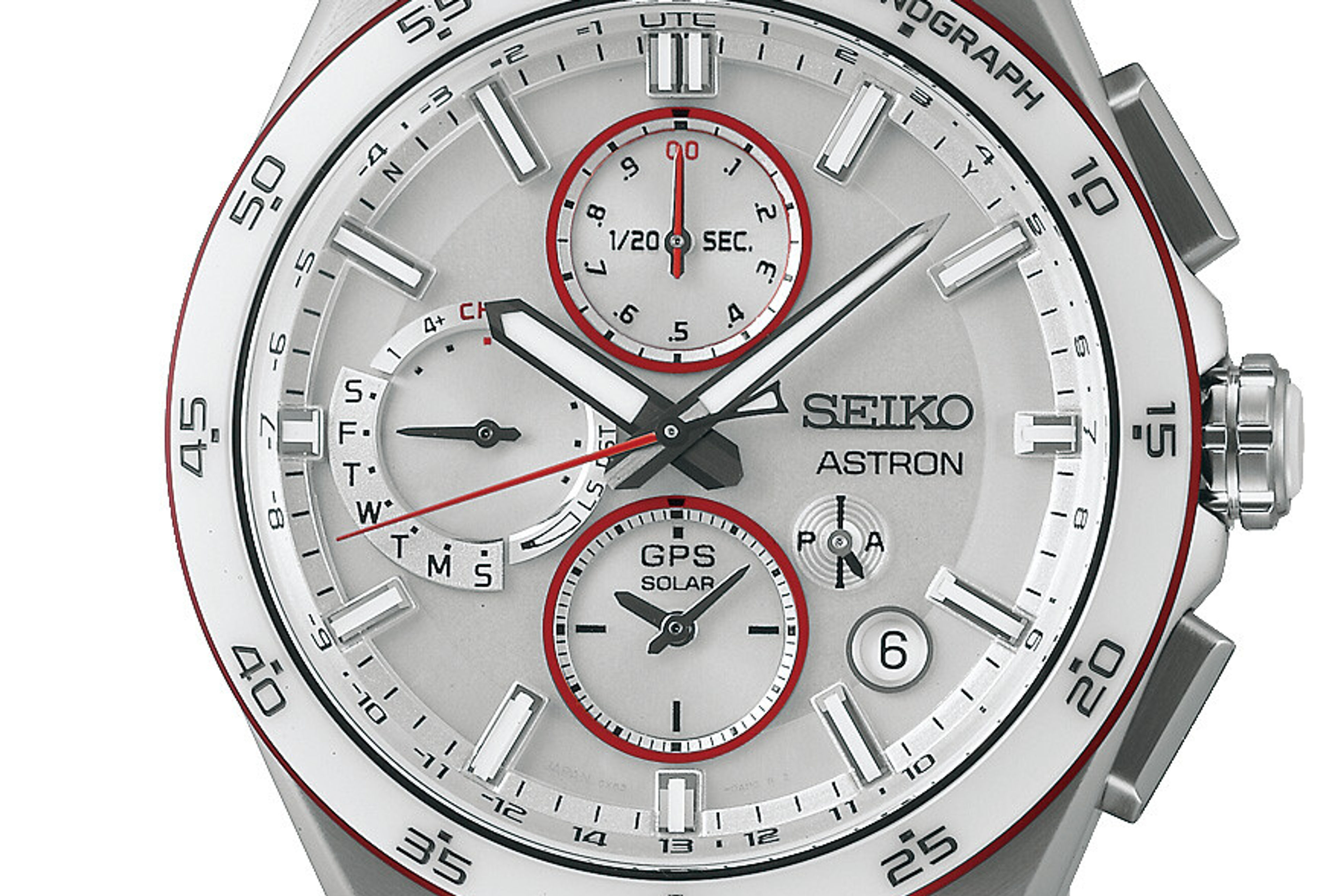 SEIKO Astron GPS Solar Dual Time Chronograph SSH173J1